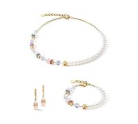 Coeur De Lion Gold Pearl and Pastels Cubed Gift Set - Gold