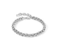 Coeur De Lion Mesh Chain Bracelet 0.6cm, 18.5cm + 3cm