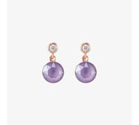 Coeur De Lion Pastel Lilac Swarovski Crystal Dropper Earrings 0078/21-0829