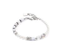 Coeur De Lion Silver Precious Fusion Offset Bracelet - Silver
