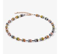 Coeur De Lion Sparkling Classic Elements Rose Gold Autumn Multi Stone Necklace 4412/10-0911