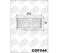 Cof044 Oil Filter CHAMPION Yamaha Xj700 N, S 700 1985 > 1986