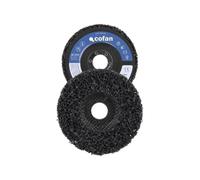COFAN 10330125 Disc Vellon para Limpieza Fibra-Plano - Disc Vellon P/limpieza Fibra-Plano 125x22,2 for DIYers & Professionals, Built for Cutting and Finishing Jobs, 6-piece Set
