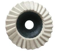 COFAN 10380115 Disc La!Minas Fieltro para Pulir - Disc Laminas Fieltro P/Pulir A~115 G-d5/h25 for DIYers & Professionals, Designed for Cutting and Finishing Jobs, 115 g, 6-piece Set