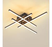 COFEMY LED Ceiling Lights - 24W 2000lm Warm Light Ceiling Light, 50cm | 3000K Warm White, 3 Built-in LED Boards, 1600 Lumens, for Bedroom Hallway