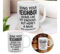 Coffe Cup Cup Becomes Your Must Have Novelty Coffee Christmas Special Holiday Birthday Novelty J (White, 8. 2x9. 5cm)