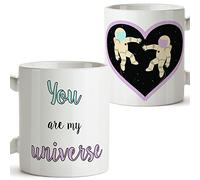 Coffe Mug as a Gift for Lovers/Boyfriend/Girlfriend. - You are My Universe - Love Space - Funny and Original Mug. Ceramic 350ml / 11oz