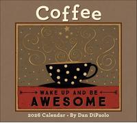 Coffee 2026 Deluxe Wall Calendar