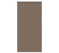 vidaxl roller blind blackout coffee 80x150 cm polyester shades durable easy clean no-drill installation child-safe versatile use