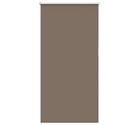 vidaXL Roller Blind Blackout Coffee 85x175 cm Fabric Width 80.7 cm Polyester, day and night blind, kitchen blind, blackout roller shade