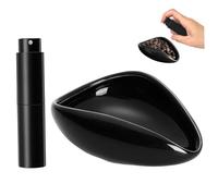 Coffee Accessories, Coffee Bean Dosing Cup with Spray Bottle Ceramic Espresso Accessories Gracefully Pouring Measuring Cup for Brewing/Tea, Bean Dosing