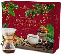 Coffee Advent Calendar 2024, Christmas Gifts |24 Days Flavoured Ground Coffee, Unique, Adult Advent Calendar 2024 |Christmas Coffee Gifts For Men & Women |Coffee Gift Set For Vegetarian, Vegan Gifts