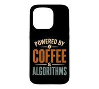 Coffee & Algorithms s Software Engineer s Coder Data Tech Case for iPhone 15 Pro