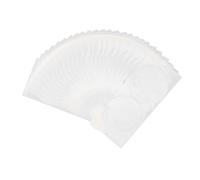 Coffee Aluminum Foils Lids, Self Adhesive Disposable Coffee Capsules Foil Seals, High Temperature Resistant up to 180°C, Compatible with Refillable Coffee Pods for Home (62mm / 2.4in, 50pcs)