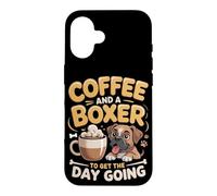 Coffee and a Boxer to Get the Day Going Case for iPhone 16