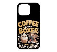 Coffee and a Boxer to Get the Day Going Case for iPhone 16 Pro