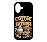 Coffee and a Boxer to Get the Day Going Case for iPhone 17