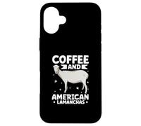 Coffee and American Lamancha Case for iPhone 16 Plus