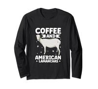 Coffee and American Lamancha Long Sleeve T-Shirt