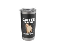 Coffee and Angora Goat Stainless Steel Insulated Tumbler
