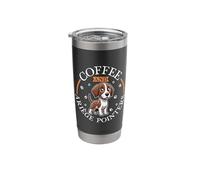 Coffee and Ariège Pointing Dog Stainless Steel Insulated Tumbler