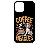 Coffee And Beagles Beagle Owner Coffee Addict Pet Dogs Case for iPhone 12 mini