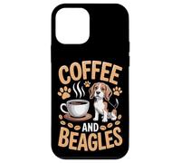 Coffee And Beagles Morning Routine Beagle Puppy Dog Walker Case for iPhone 12 mini