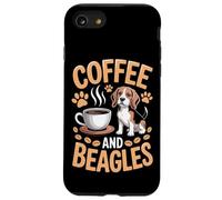 Coffee And Beagles Morning Routine Beagle Puppy Dog Walker Case for iPhone SE (2020) / 7/8