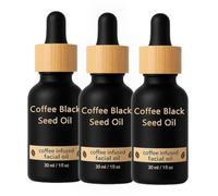 Coffee and black seed oil, a coffee-infused facial treatment, reduces the appearance of fine lines and wrinkles, delaying signs of aging, and is suitable for all skin types.