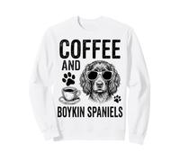 Coffee And Boykin Spaniels Funny Boykin Spaniel Sweatshirt