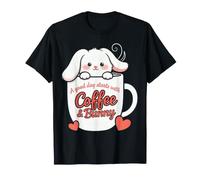 Coffee and Bunny A Good Day Starts with Coffee T-Shirt