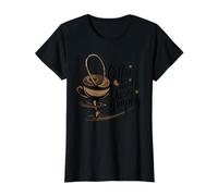 Coffee and Choreography Funny Dance Teacher Choreographer Value Graphic T-Shirt, Women, Black, L