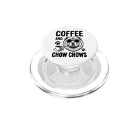 Coffee And Chow Chows Funny Chow Chow PopSockets PopGrip for MagSafe