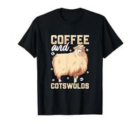 Coffee and Cotswold Sheep T-Shirt