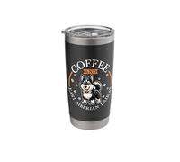 Coffee and East Siberian Laika Stainless Steel Insulated Tumbler