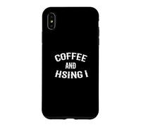 Coffee And Hsing I/Funny Martial Arts Coffee Lover Design Case for iPhone XS Max