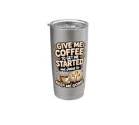 Coffee and Jesus Keep Me Going Jesus Coffee Faith Stainless Steel Insulated Tumbler