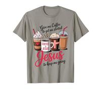 Coffee and Jesus T-Shirt Coffee to Get Me Started Christian T-Shirt