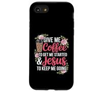 Coffee and Jesus Women's Misses Unisex Funny Teacher Case for iPhone SE (2020) / 7/8