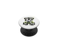 Coffee and Jiu Jitsu - Funny Coffee Jiu Jitsu gorilla PopSockets Adhesive PopGrip