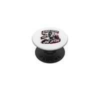 Coffee and Jiu Jitsu - Funny Coffee Jiu Jitsu gorilla PopSockets Adhesive PopGrip