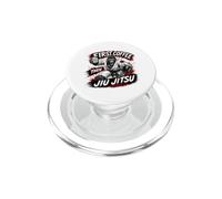 Coffee and Jiu Jitsu - Funny Coffee Jiu Jitsu gorilla PopSockets PopGrip for MagSafe