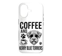 Coffee And Kerry Blue Terriers Funny Kerry Blue Terrier Case for iPhone 17