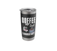 Coffee and Laboratory Technologist Technician Lab Tech Stainless Steel Insulated Tumbler