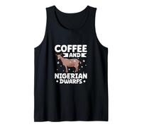 Coffee and Nigerian Dwarf Goat Tank Top