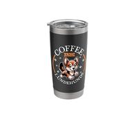 Coffee and Norwegian Lundehund Stainless Steel Insulated Tumbler