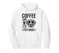 Coffee And Plott Hounds Funny Plott Hound Pullover Hoodie