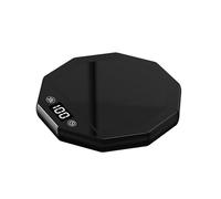 Coffee and Tea Mug Warmer, Thermostatic or Heated Coaster for Travelling, Office Home Desk Use, Smart Thermostatic Coaster Keeps Coffee, Drinks, Milk, Tea and Hot Chocolate Warm or Heated (Black)
