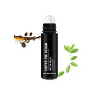 Coffee Anti-Aging Eye Roller Serum, for Dark Circles and Puffy Eyes, Brightens Under Eye, Hydrating, with 360° Massage Ball Reduce Eye Bags, Hydrating, Lifting Visibly for Wrinkle Care (1PCS)