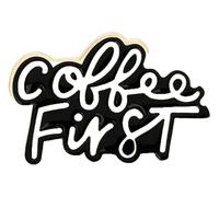 Coffee Astronaut Dog Cat Cartoon Pin Badge, Klein, Non-precious metal
